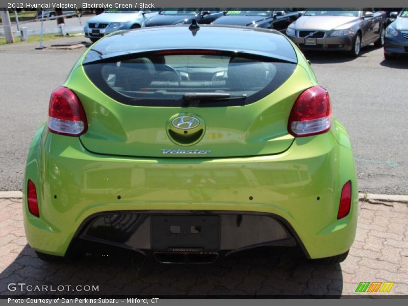Electrolyte Green / Black 2012 Hyundai Veloster