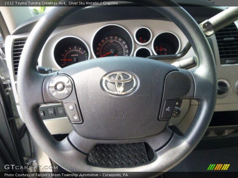 Silver Sky Metallic / Graphite 2012 Toyota Tundra CrewMax 4x4