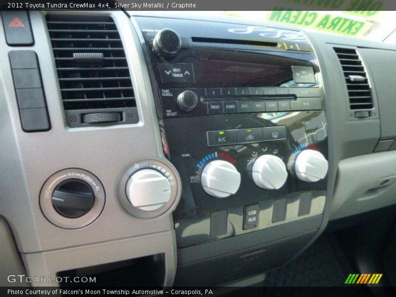 Silver Sky Metallic / Graphite 2012 Toyota Tundra CrewMax 4x4