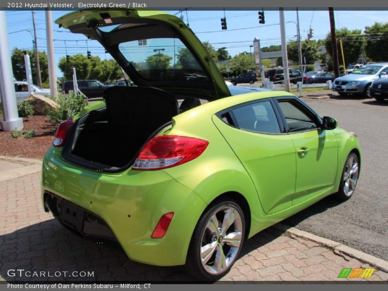 Electrolyte Green / Black 2012 Hyundai Veloster