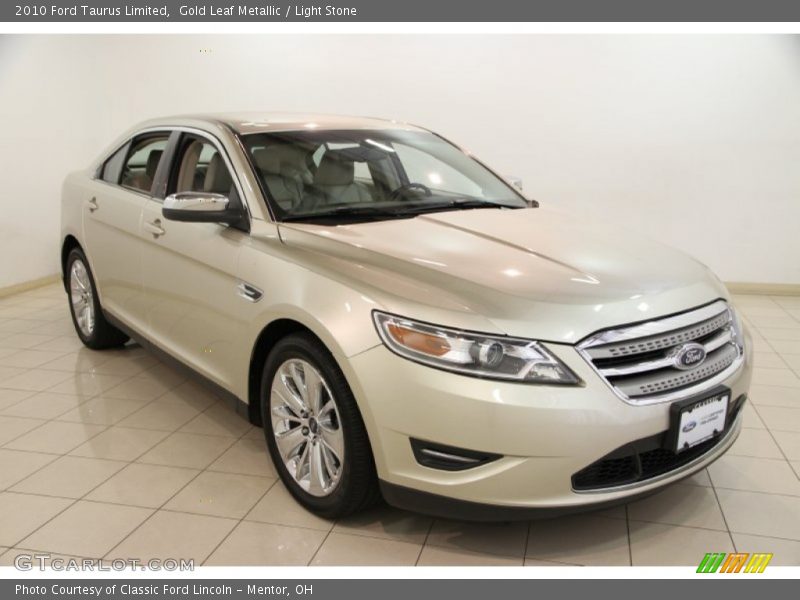 Gold Leaf Metallic / Light Stone 2010 Ford Taurus Limited