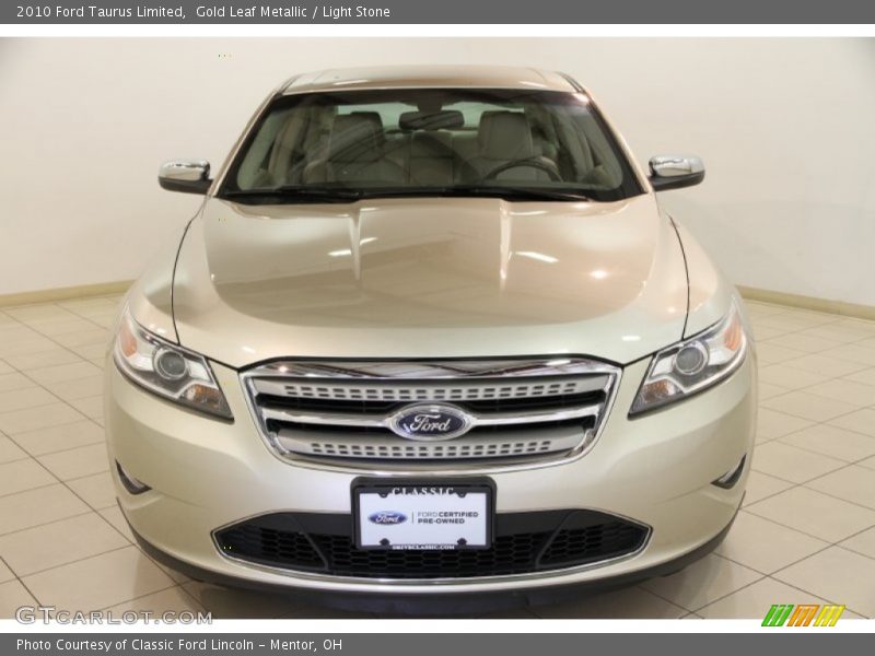 Gold Leaf Metallic / Light Stone 2010 Ford Taurus Limited