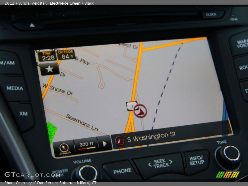 Electrolyte Green / Black 2012 Hyundai Veloster