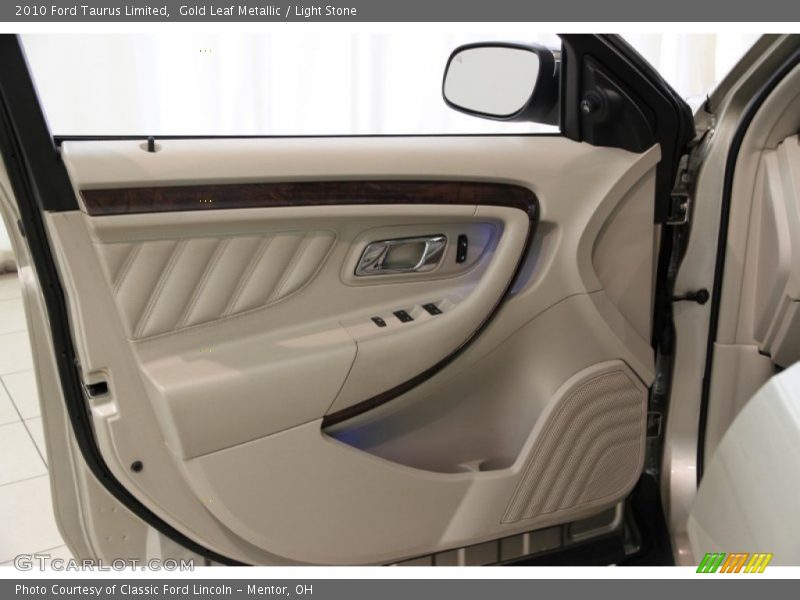 Gold Leaf Metallic / Light Stone 2010 Ford Taurus Limited