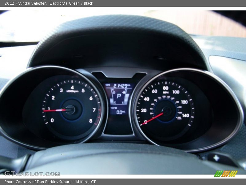 Electrolyte Green / Black 2012 Hyundai Veloster