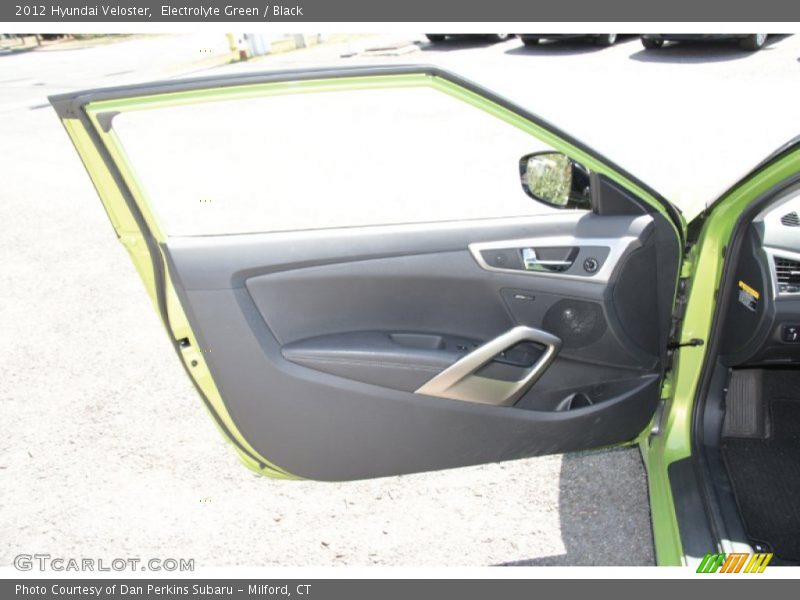 Electrolyte Green / Black 2012 Hyundai Veloster