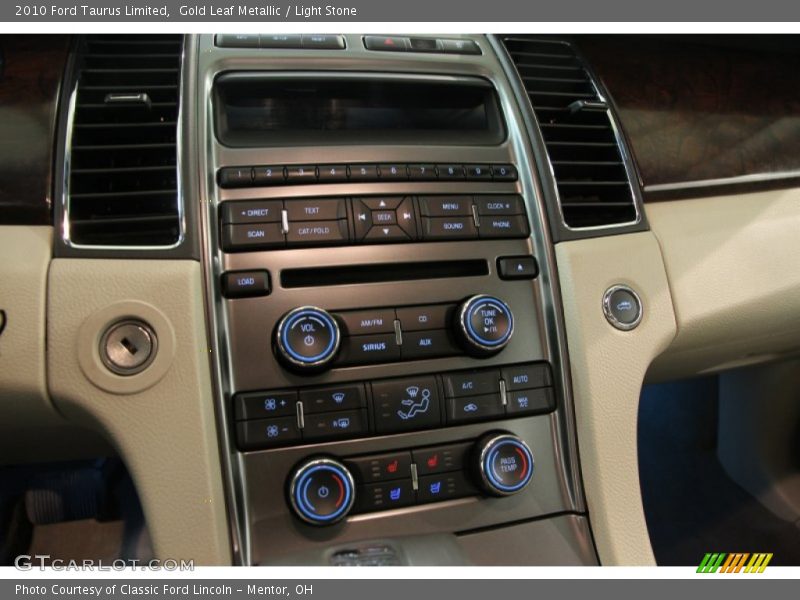 Gold Leaf Metallic / Light Stone 2010 Ford Taurus Limited