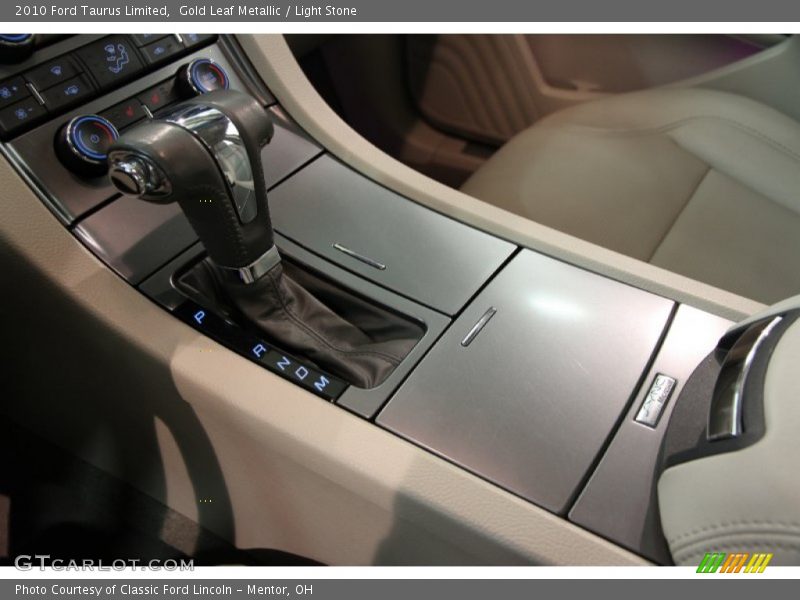 Gold Leaf Metallic / Light Stone 2010 Ford Taurus Limited