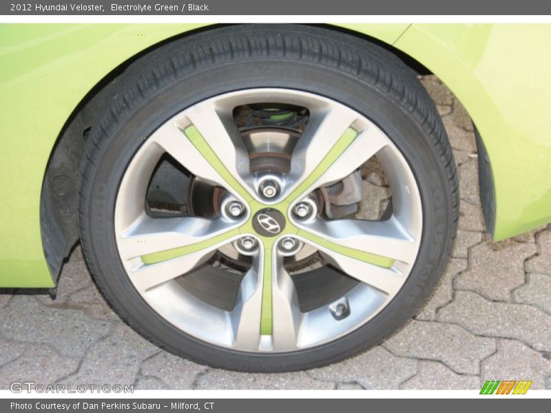 Electrolyte Green / Black 2012 Hyundai Veloster