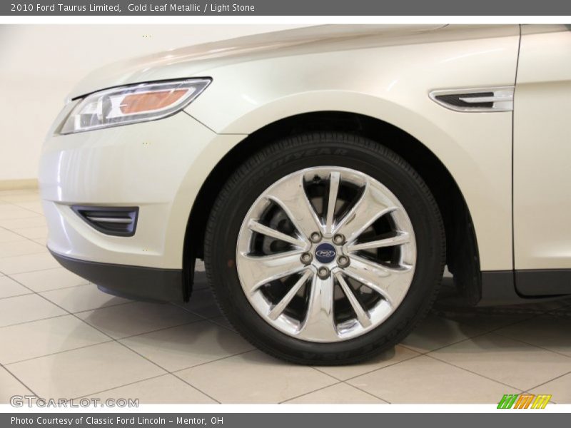Gold Leaf Metallic / Light Stone 2010 Ford Taurus Limited