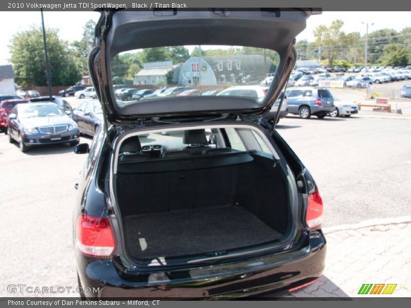 Black / Titan Black 2010 Volkswagen Jetta TDI SportWagen