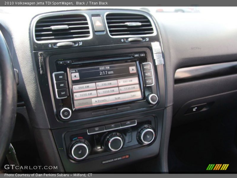 Black / Titan Black 2010 Volkswagen Jetta TDI SportWagen