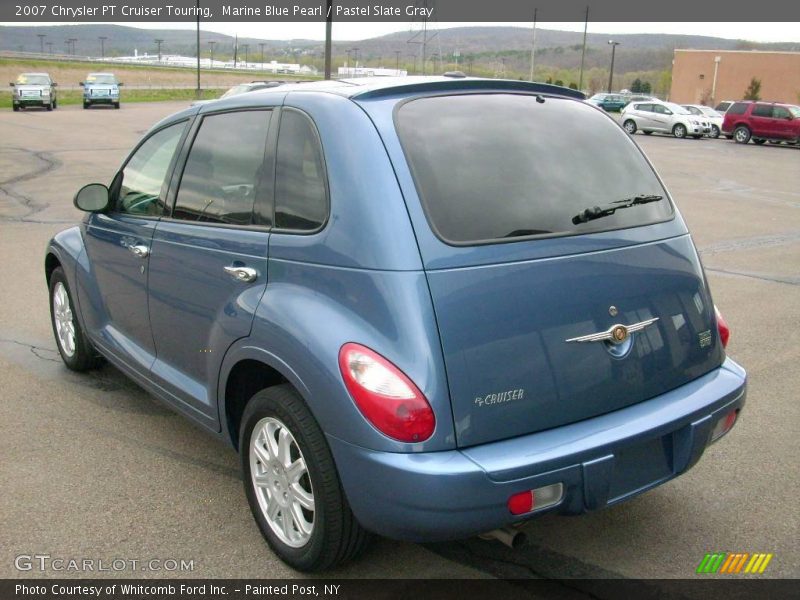 Marine Blue Pearl / Pastel Slate Gray 2007 Chrysler PT Cruiser Touring