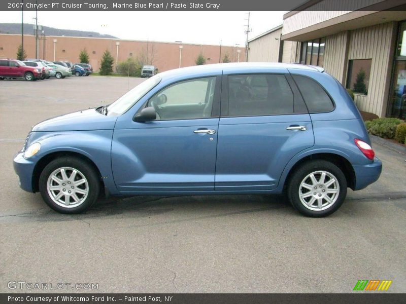 Marine Blue Pearl / Pastel Slate Gray 2007 Chrysler PT Cruiser Touring