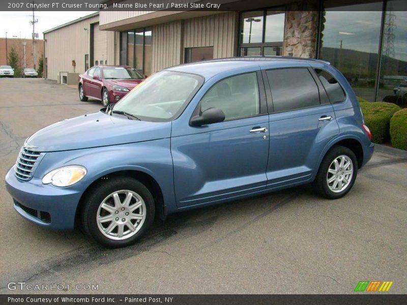 Marine Blue Pearl / Pastel Slate Gray 2007 Chrysler PT Cruiser Touring