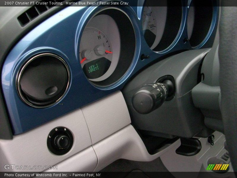 Marine Blue Pearl / Pastel Slate Gray 2007 Chrysler PT Cruiser Touring