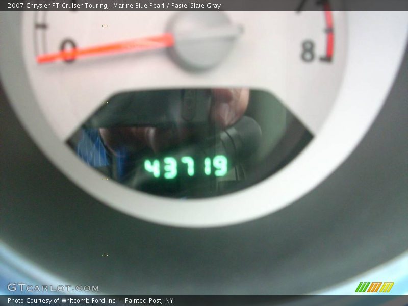 Marine Blue Pearl / Pastel Slate Gray 2007 Chrysler PT Cruiser Touring