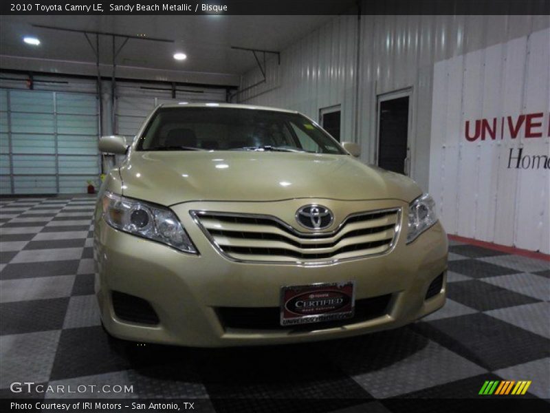 Sandy Beach Metallic / Bisque 2010 Toyota Camry LE