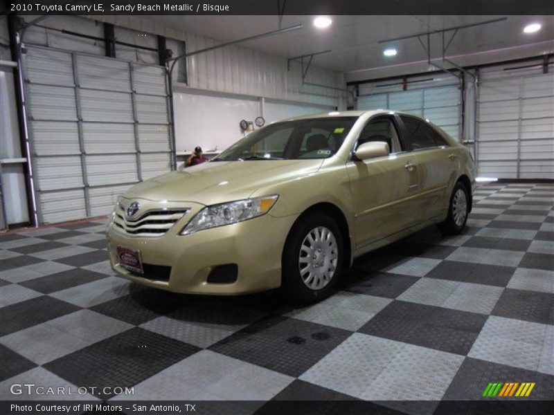 Sandy Beach Metallic / Bisque 2010 Toyota Camry LE