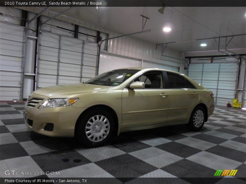 Sandy Beach Metallic / Bisque 2010 Toyota Camry LE