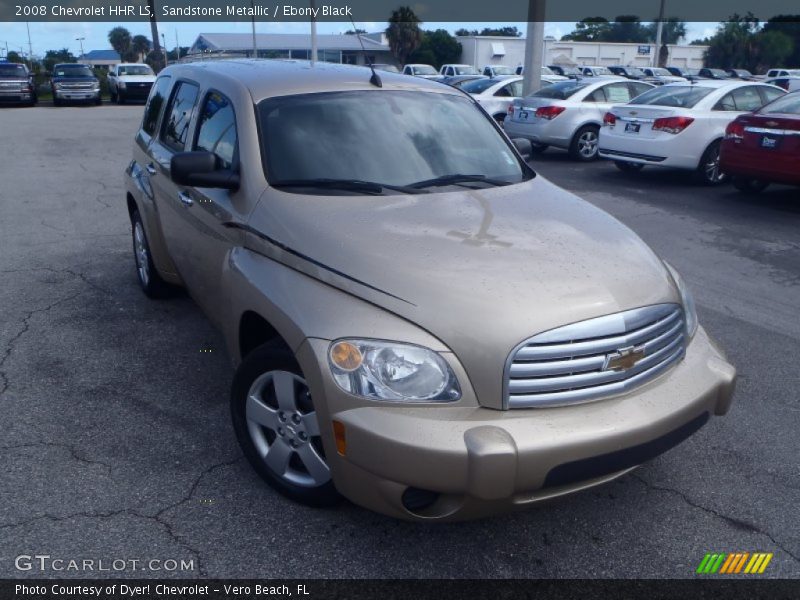 Sandstone Metallic / Ebony Black 2008 Chevrolet HHR LS