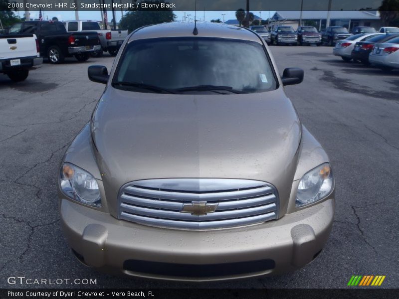 Sandstone Metallic / Ebony Black 2008 Chevrolet HHR LS