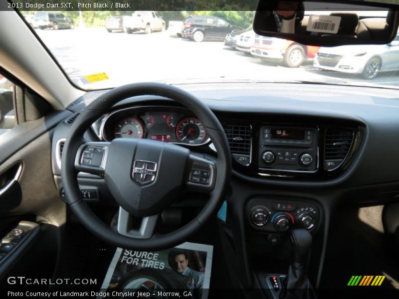 Pitch Black / Black 2013 Dodge Dart SXT