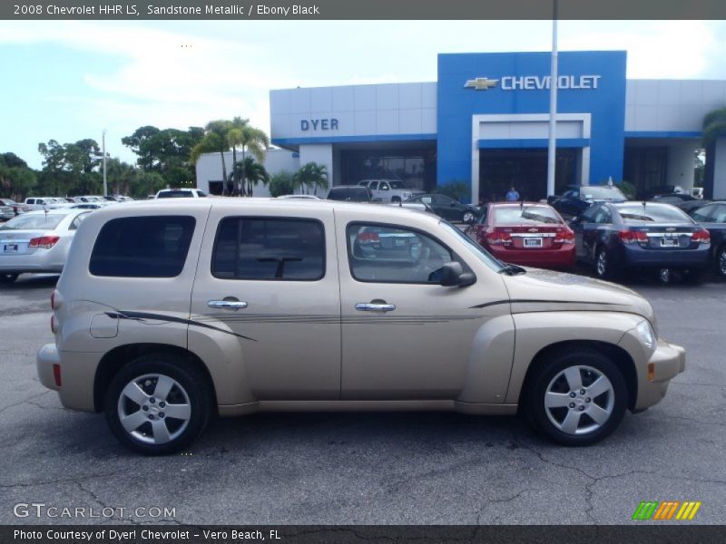 Sandstone Metallic / Ebony Black 2008 Chevrolet HHR LS