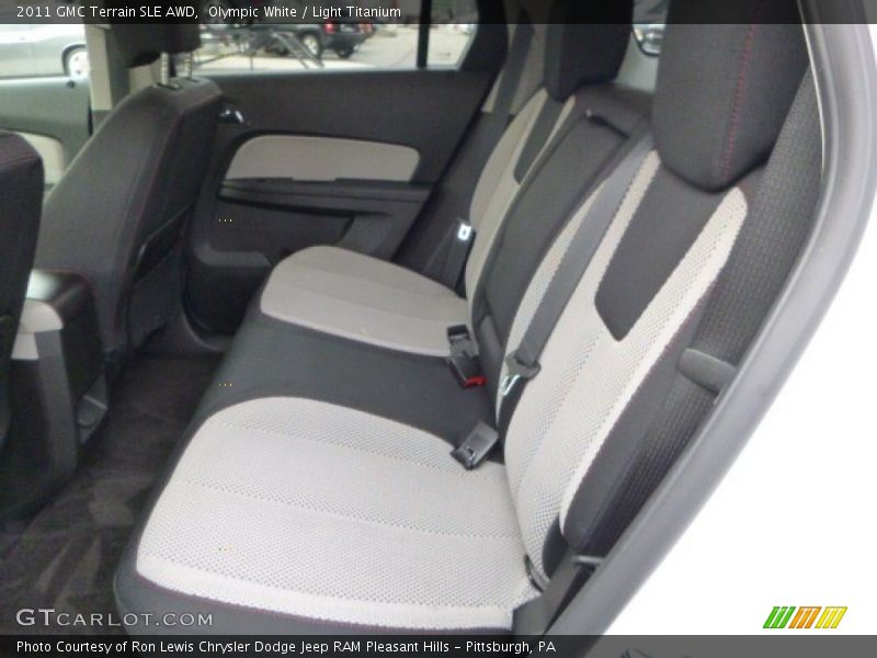 Olympic White / Light Titanium 2011 GMC Terrain SLE AWD