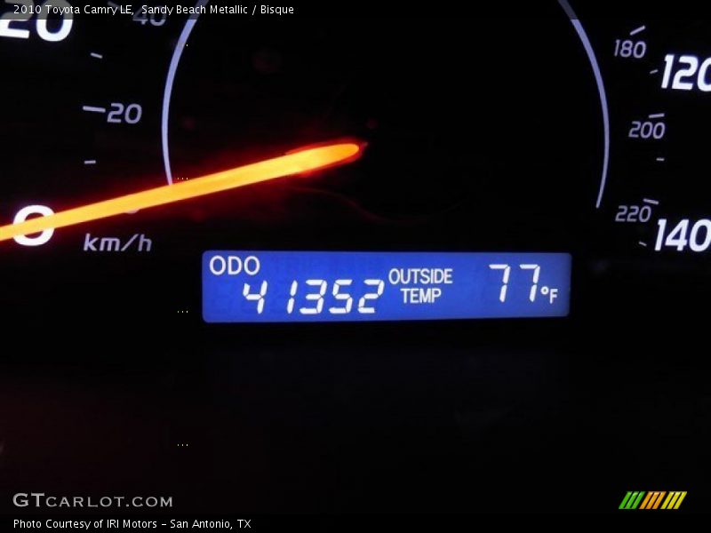 Sandy Beach Metallic / Bisque 2010 Toyota Camry LE