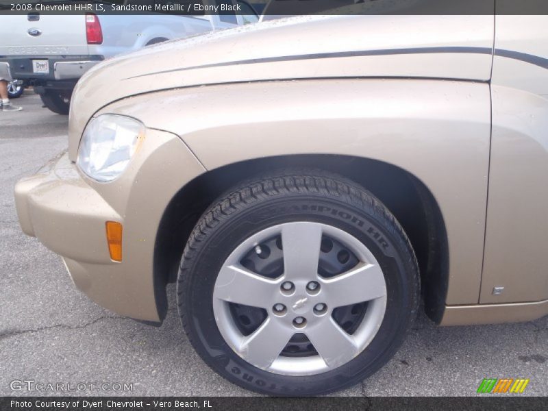 Sandstone Metallic / Ebony Black 2008 Chevrolet HHR LS