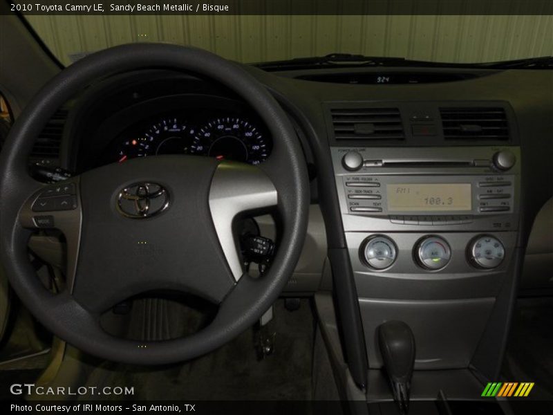 Sandy Beach Metallic / Bisque 2010 Toyota Camry LE