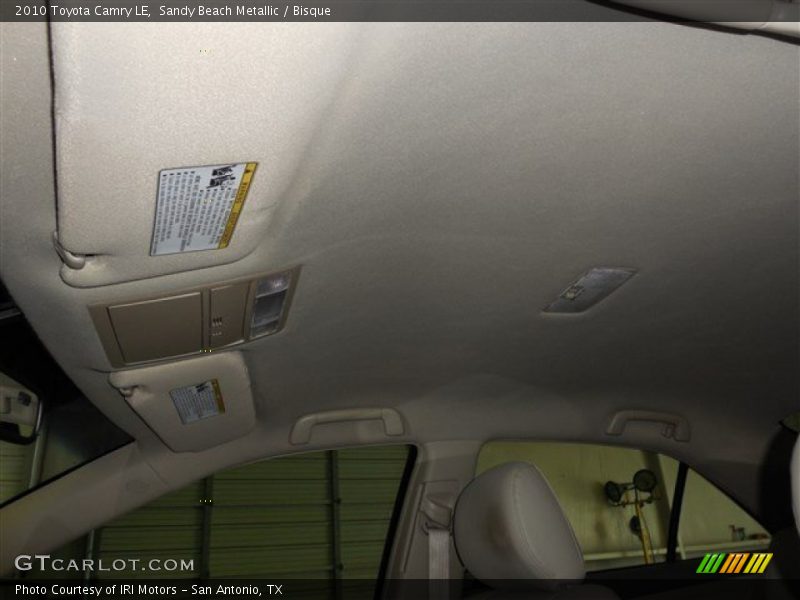 Sandy Beach Metallic / Bisque 2010 Toyota Camry LE