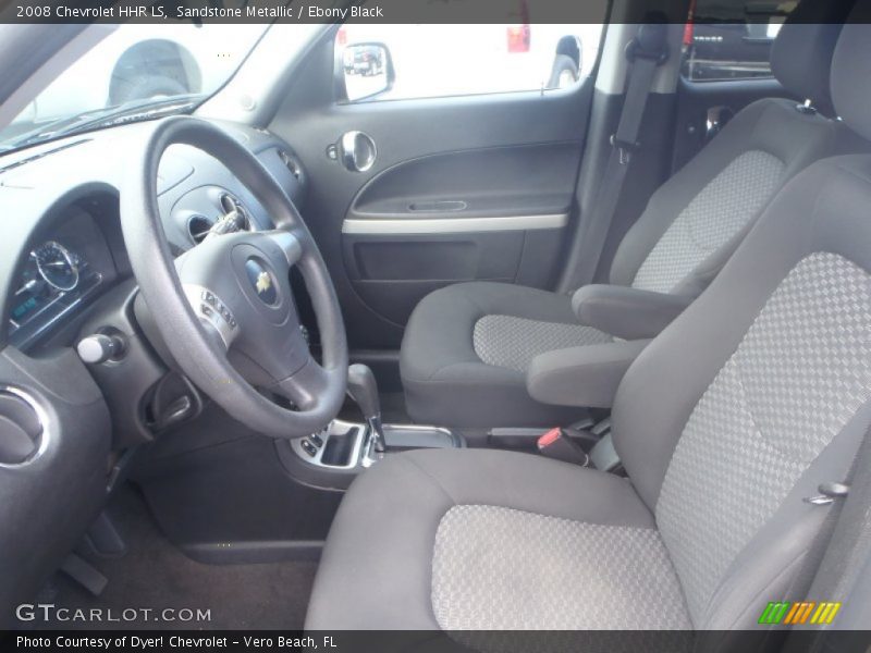 Sandstone Metallic / Ebony Black 2008 Chevrolet HHR LS