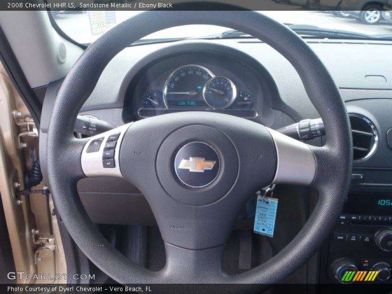 Sandstone Metallic / Ebony Black 2008 Chevrolet HHR LS