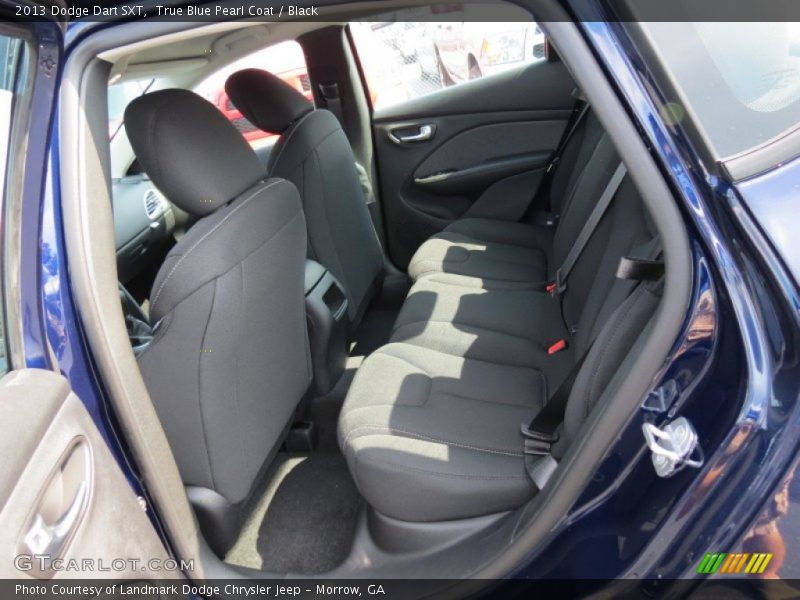 True Blue Pearl Coat / Black 2013 Dodge Dart SXT