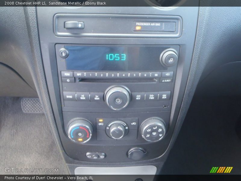 Sandstone Metallic / Ebony Black 2008 Chevrolet HHR LS