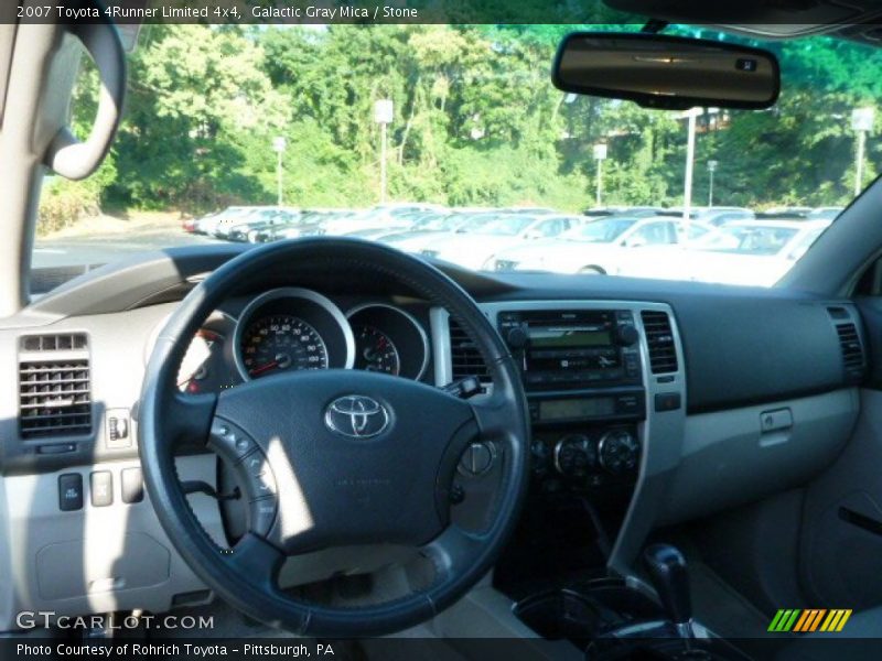 Galactic Gray Mica / Stone 2007 Toyota 4Runner Limited 4x4