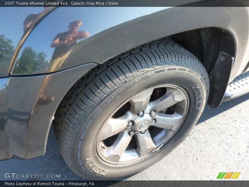 Galactic Gray Mica / Stone 2007 Toyota 4Runner Limited 4x4