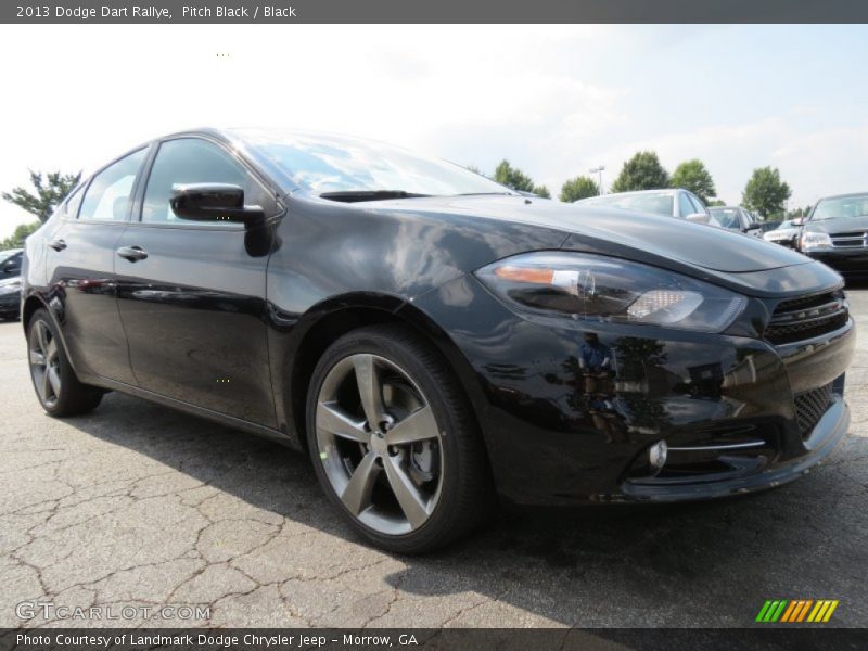 Pitch Black / Black 2013 Dodge Dart Rallye