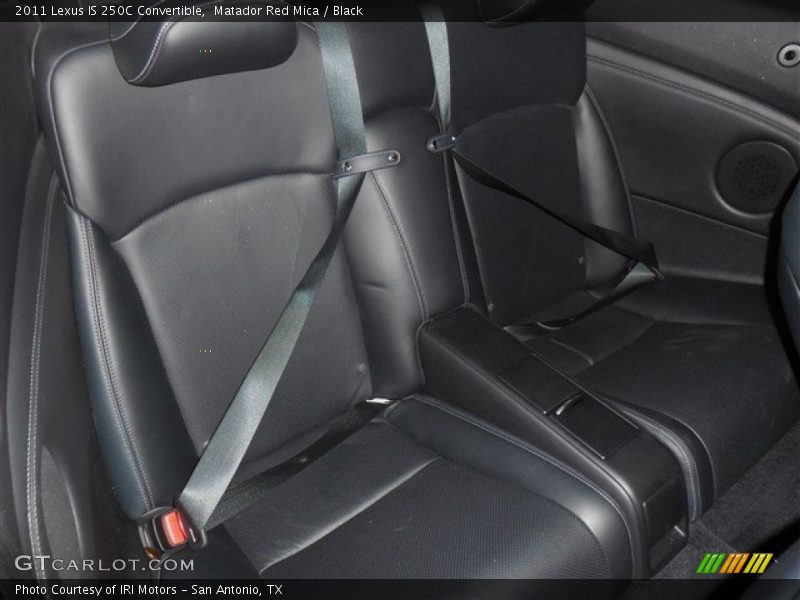 Matador Red Mica / Black 2011 Lexus IS 250C Convertible