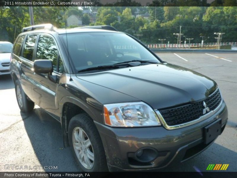 Carbon Pearl / Black 2011 Mitsubishi Endeavor LS