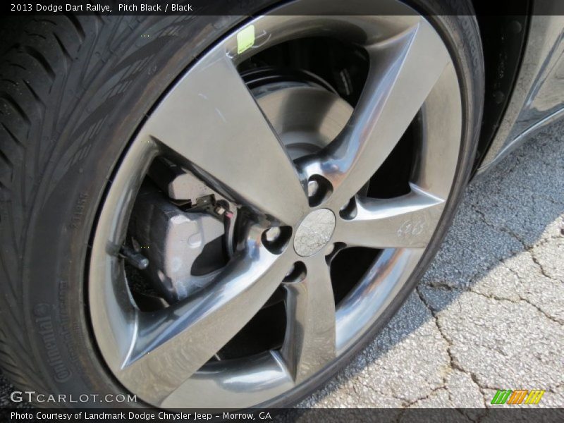 Pitch Black / Black 2013 Dodge Dart Rallye