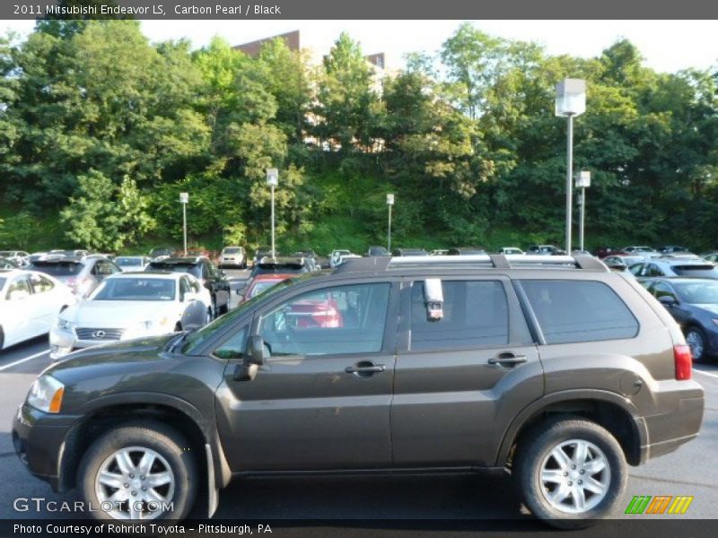 Carbon Pearl / Black 2011 Mitsubishi Endeavor LS