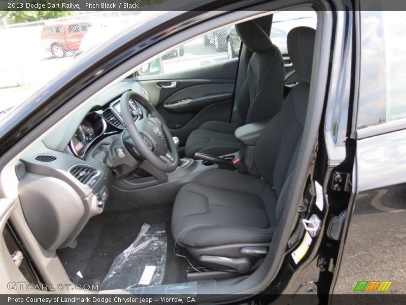 Pitch Black / Black 2013 Dodge Dart Rallye