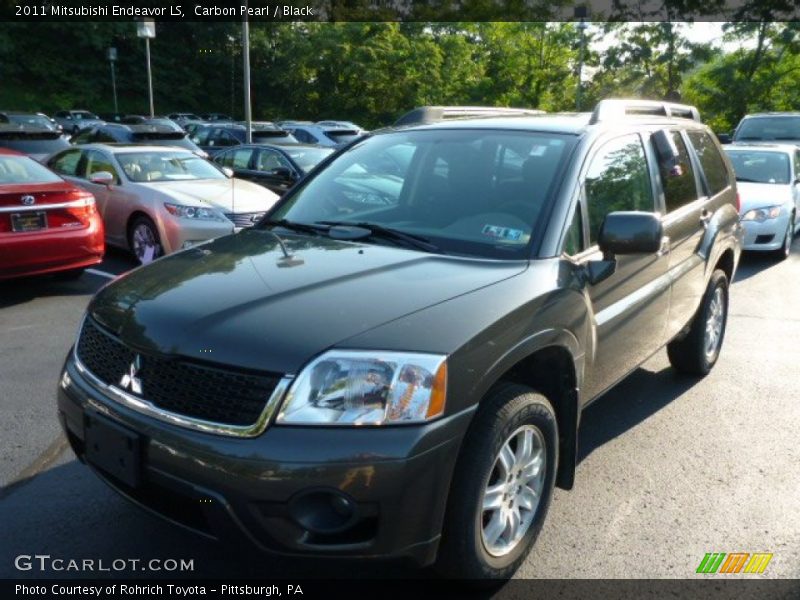 Carbon Pearl / Black 2011 Mitsubishi Endeavor LS