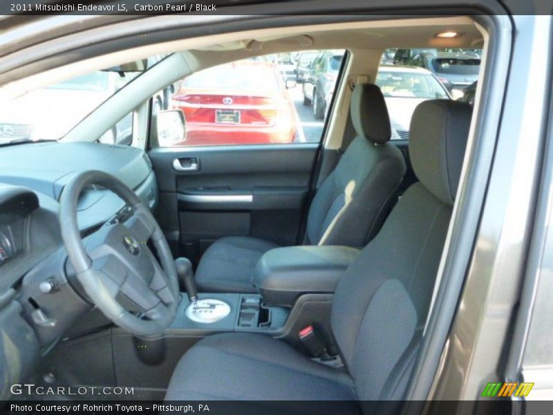 Carbon Pearl / Black 2011 Mitsubishi Endeavor LS