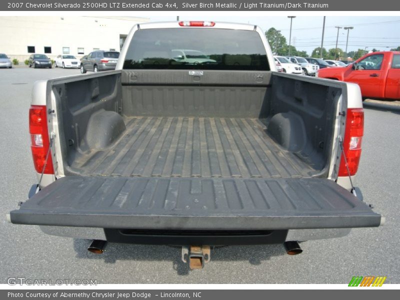 Silver Birch Metallic / Light Titanium/Dark Titanium 2007 Chevrolet Silverado 2500HD LTZ Extended Cab 4x4