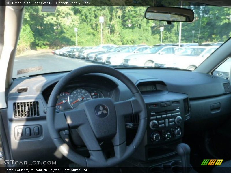 Carbon Pearl / Black 2011 Mitsubishi Endeavor LS