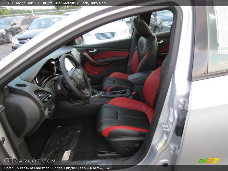  2013 Dart GT Black/Ruby Red Interior